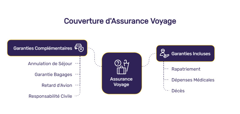 Infographie assurance voyage